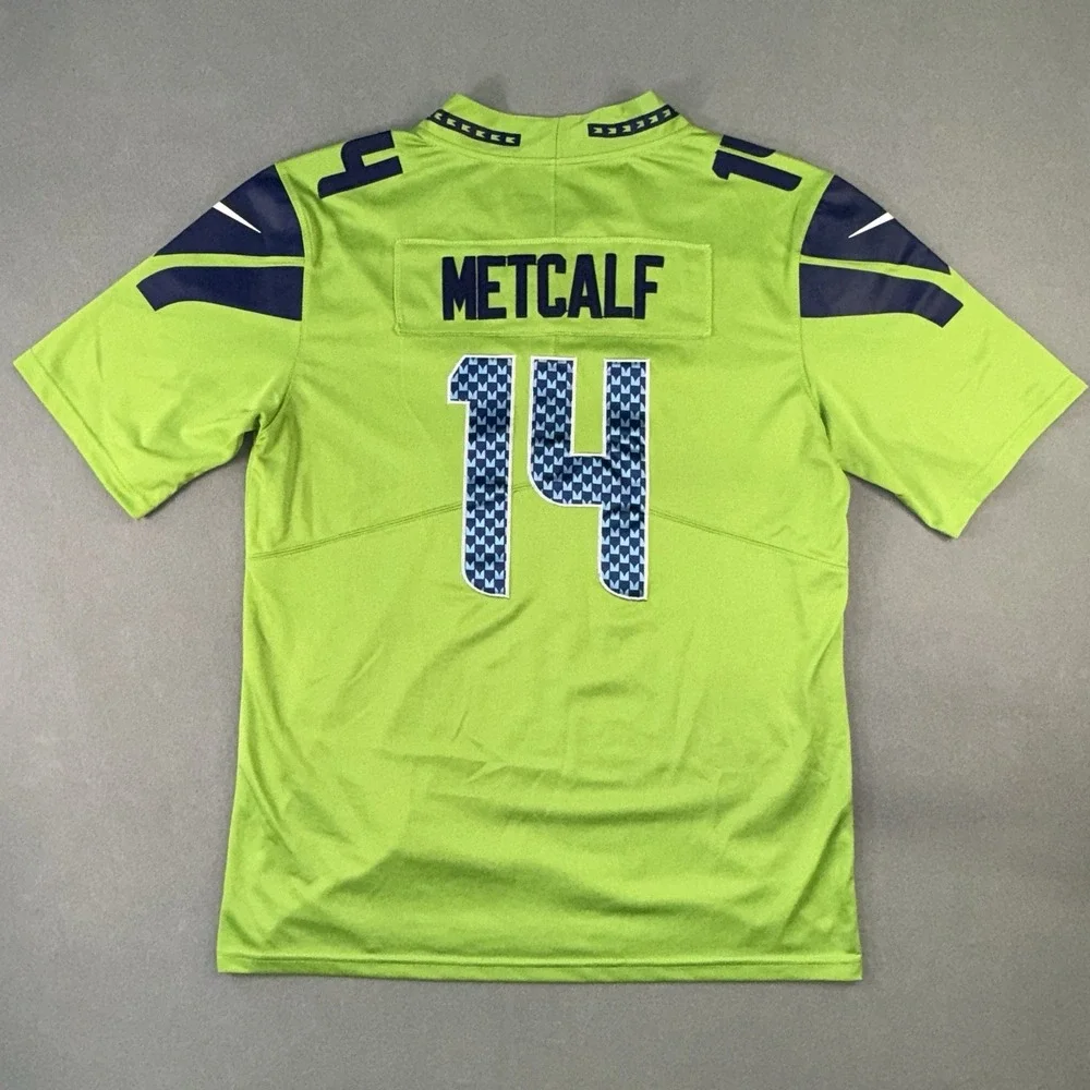 Men's Nike DK Metcalf Seattle Seahawks Alternate Jersey Size M